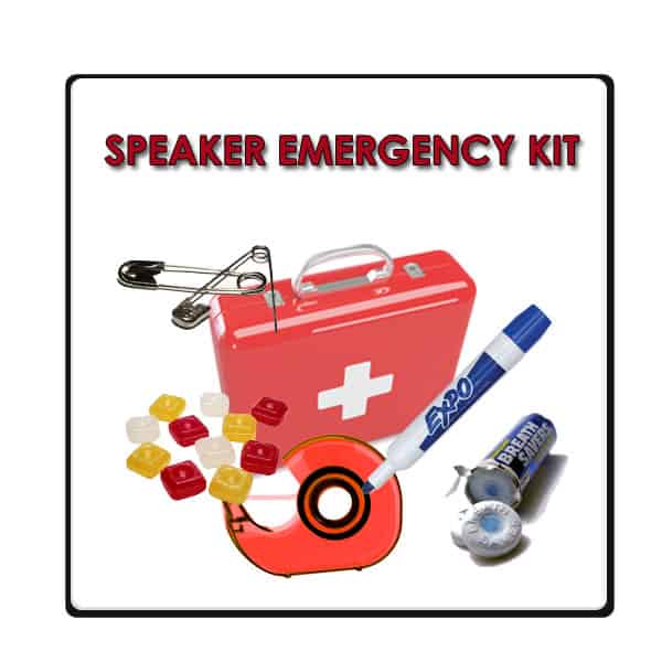 Speaker Emergency Kit