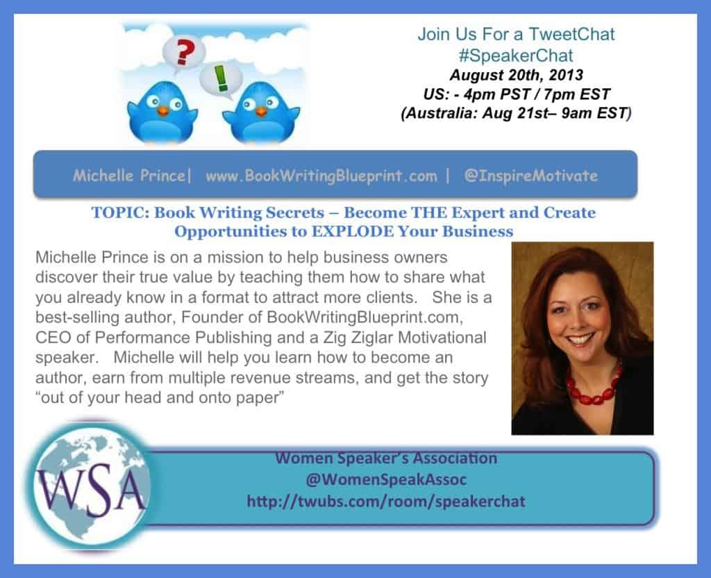 Speakerchat with Michelle Prince