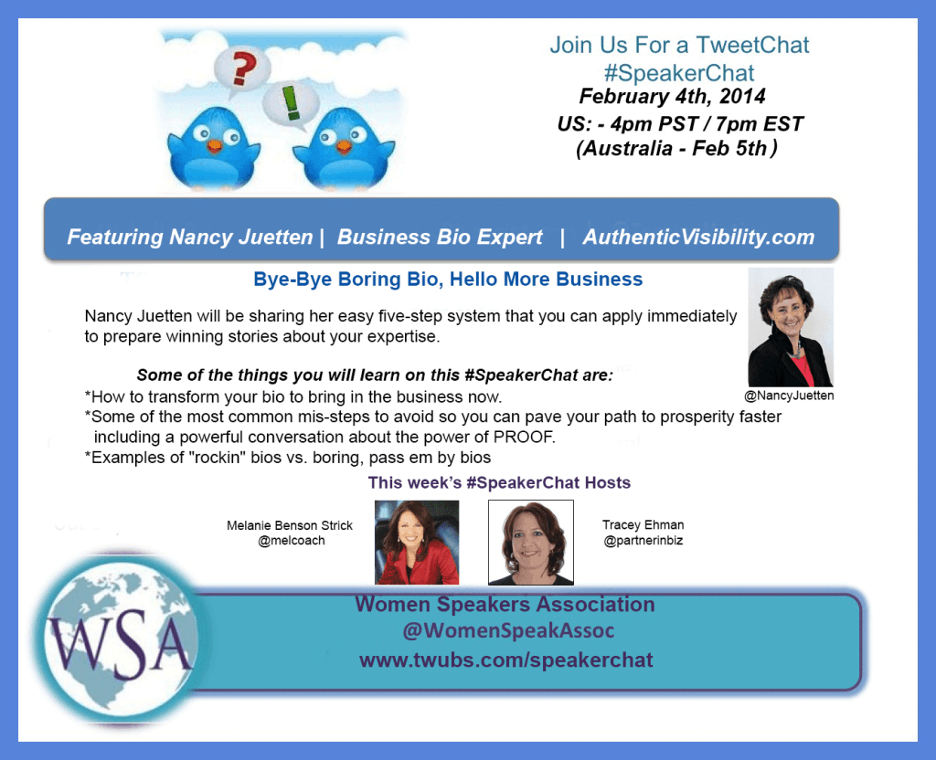 Nancy Juetten SpeakerChat Guest