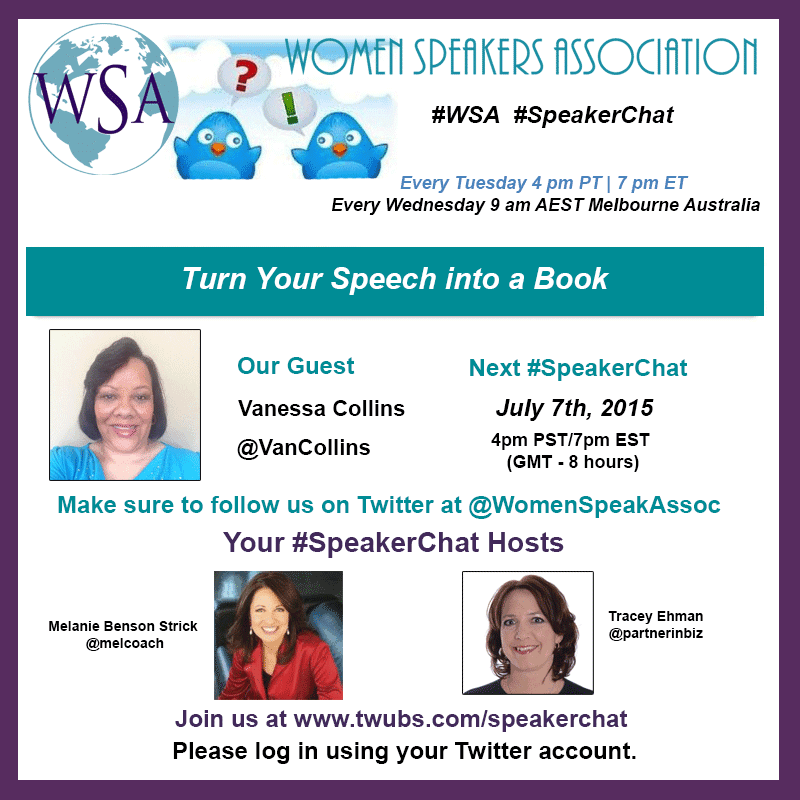 Speakers – Turn Your Speech into a Book