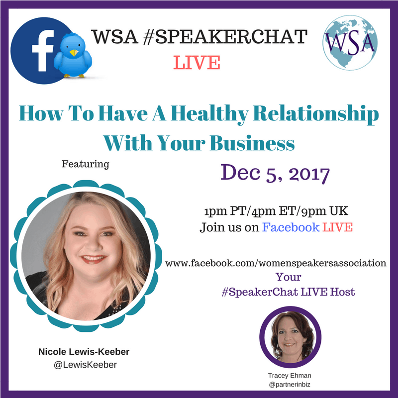 How To Have A Healthy Relationship With Your Business [SpeakerChat]