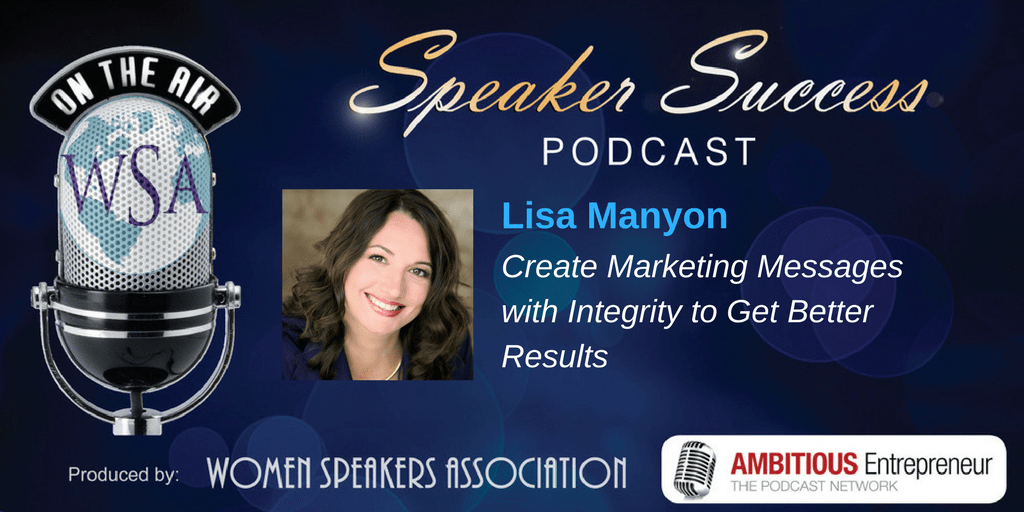 Speaker Success Podcast - Lisa Manyon