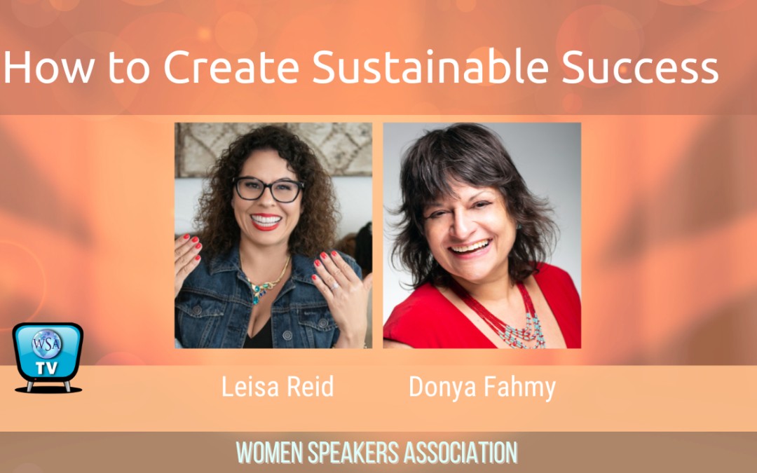 How to Create Sustainable Success